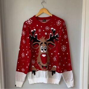 JAP XL Christmas Rudolf The Reindeer Sweater Jumper